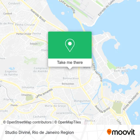 Studio Diviné map