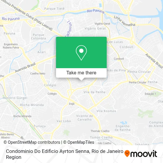 Condominio Do Edificio Ayrton Senna map