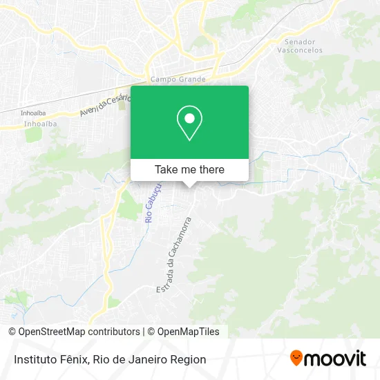 Instituto Fênix map