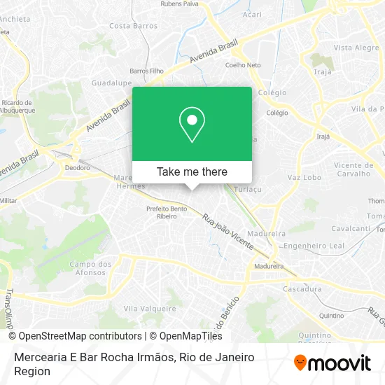 Mercearia E Bar Rocha Irmãos map