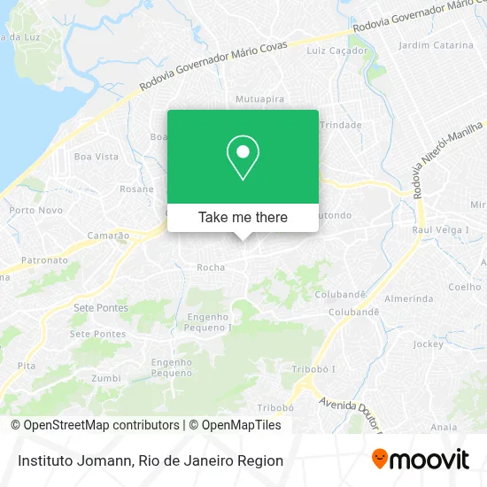 Instituto Jomann map