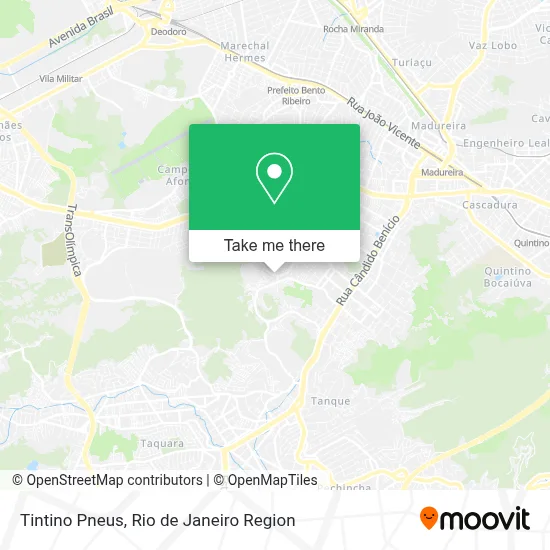 Tintino Pneus map