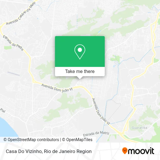 Casa Do Vizinho map