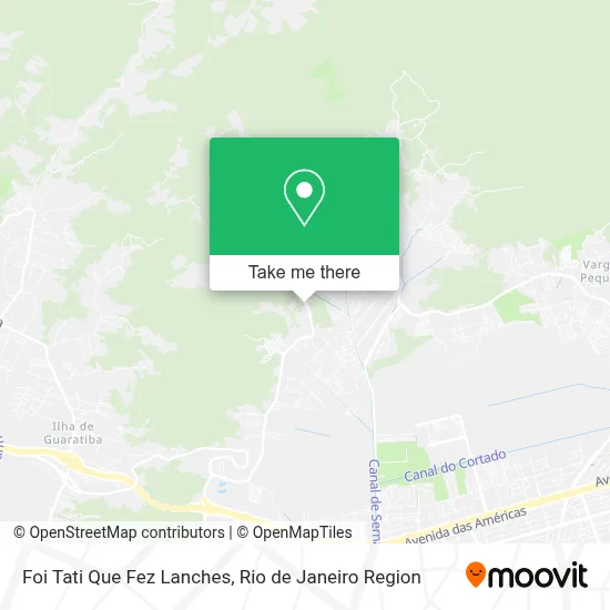 Foi Tati Que Fez Lanches map