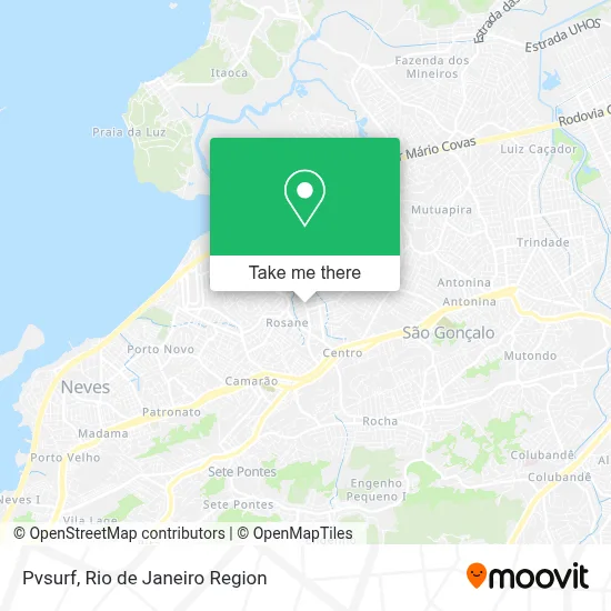 Pvsurf map