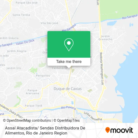 Assaí Atacadista/ Sendas Distribuidora De Alimentos map