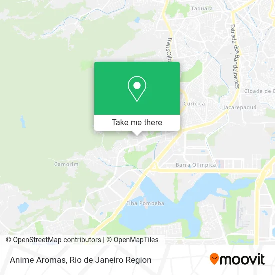 Anime Aromas map