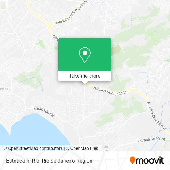 Estética In Rio map