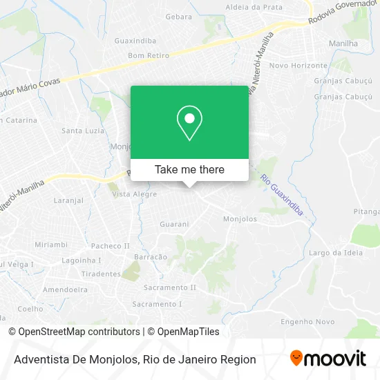 Adventista De Monjolos map