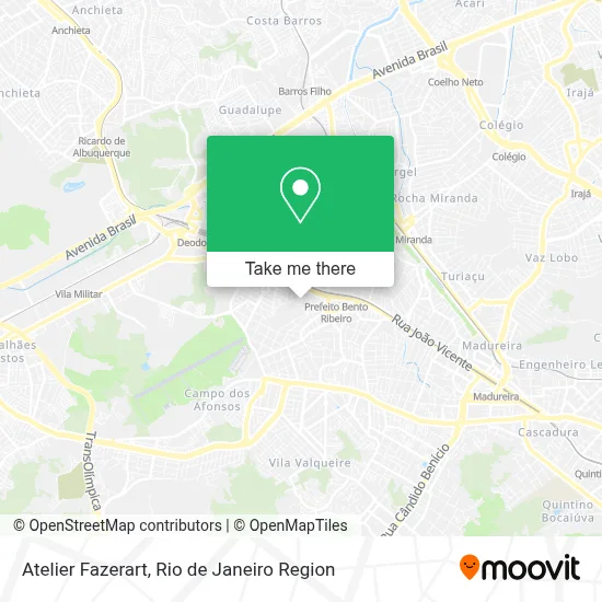 Atelier Fazerart map