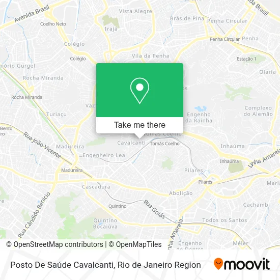 Posto De Saúde Cavalcanti map