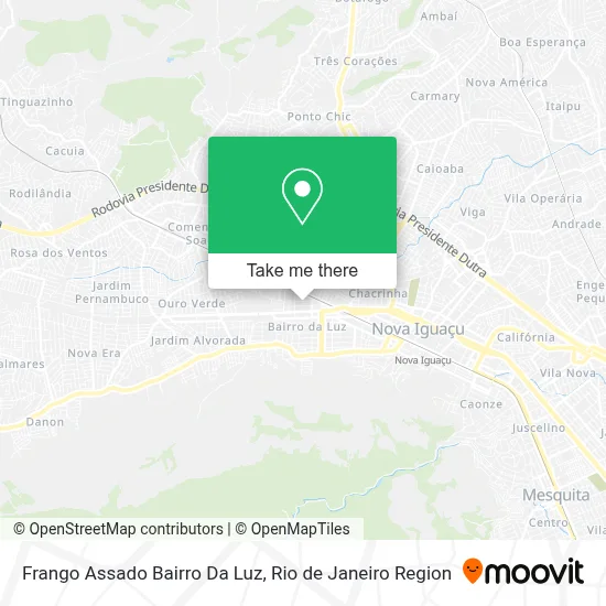 Frango Assado Bairro Da Luz map