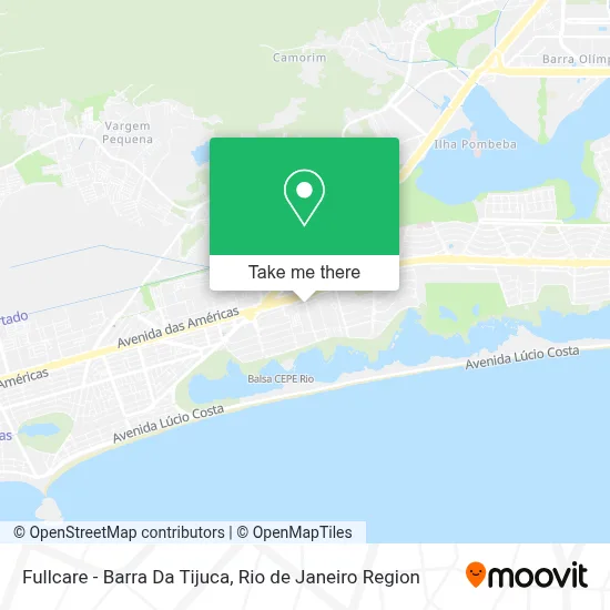 Fullcare - Barra Da Tijuca map