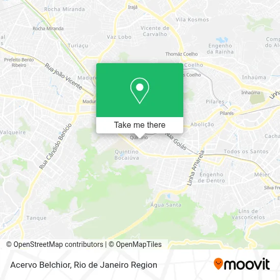 Acervo Belchior map