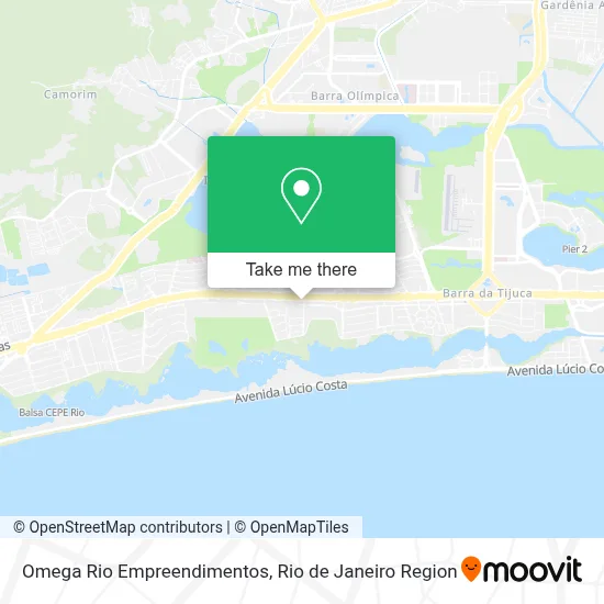 Omega Rio Empreendimentos map