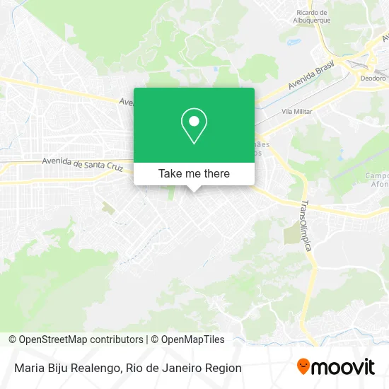 Maria Biju Realengo map