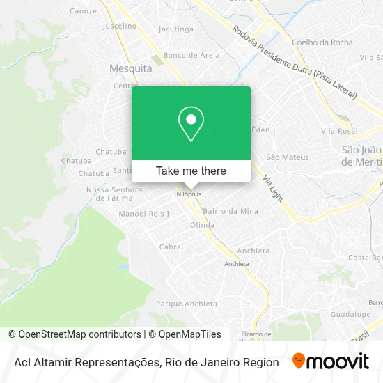 Acl Altamir Representações map