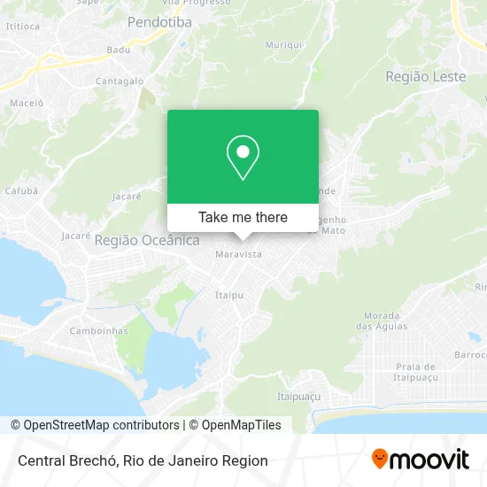 Central Brechó map