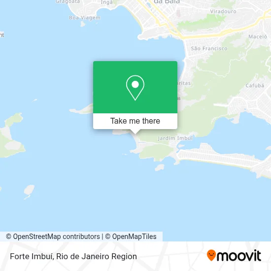 Forte Imbuí map