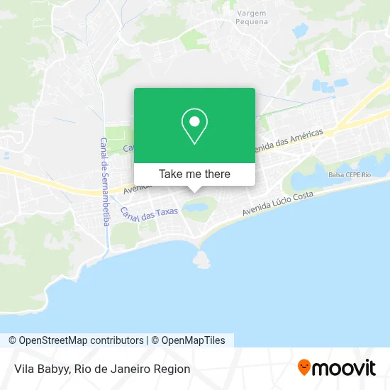 Vila Babyy map