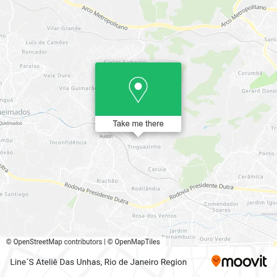 Line´S Ateliê Das Unhas map