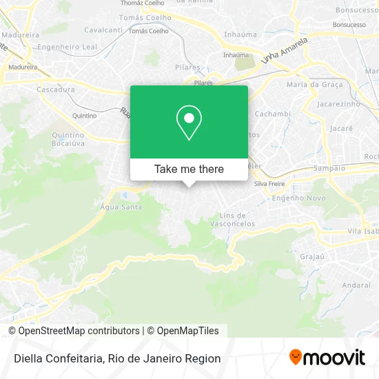 Diella Confeitaria map
