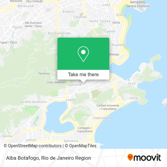 Alba Botafogo map