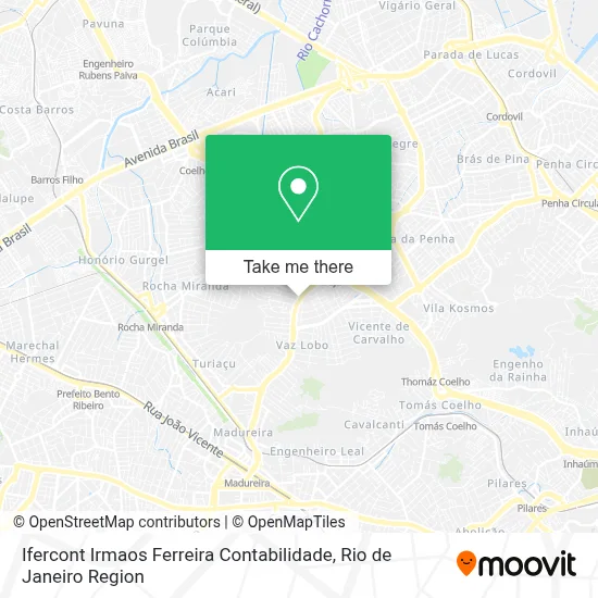 Ifercont Irmaos Ferreira Contabilidade map