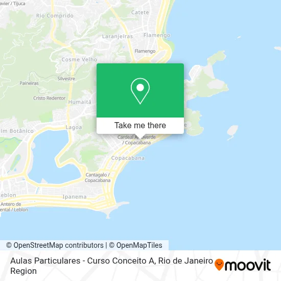 Aulas Particulares - Curso Conceito A map