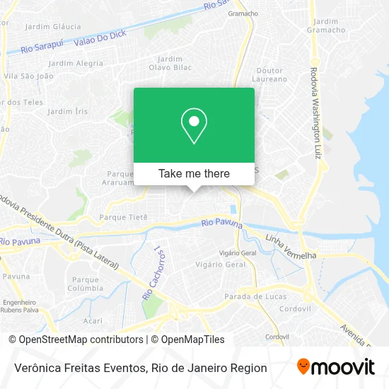 Verônica Freitas Eventos map