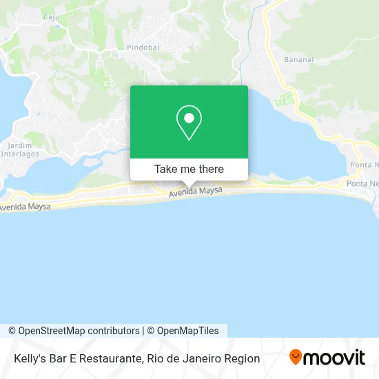 Kelly's Bar E Restaurante map