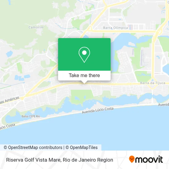 Riserva Golf Vista Mare map
