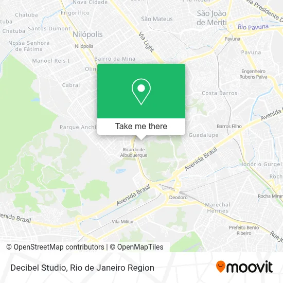 Studio Decibel map