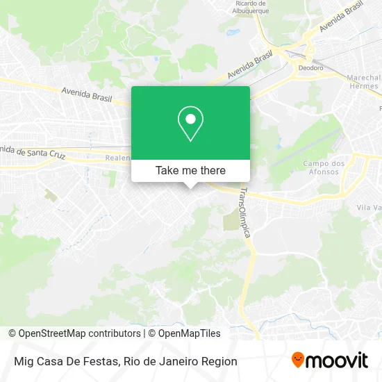 Mig Casa De Festas map