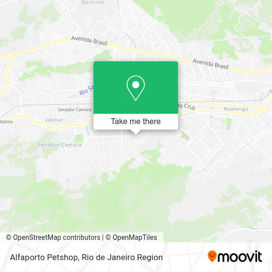 Alfaporto Petshop map