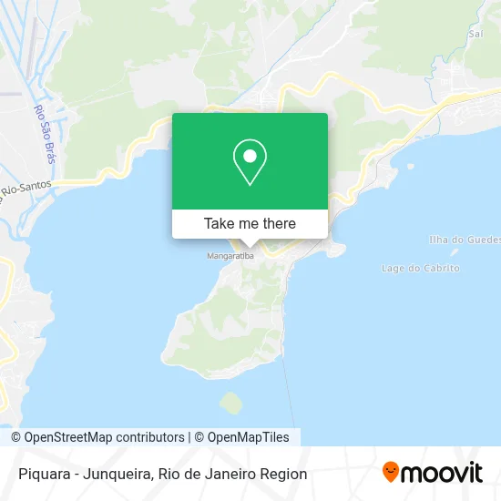 Piquara - Junqueira map
