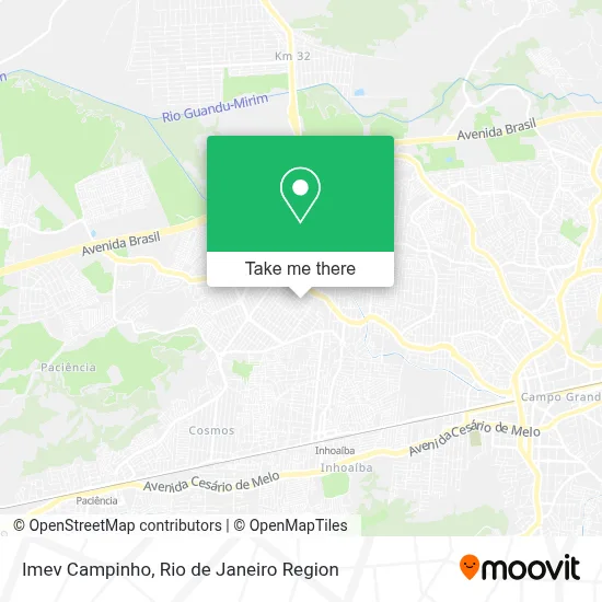 Imev Campinho map