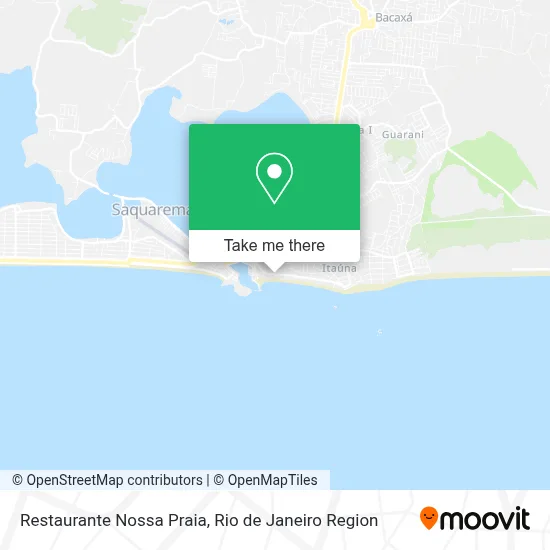 Restaurante Nossa Praia map