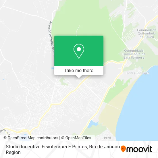 Studio Incentive Fisioterapia E Pilates map