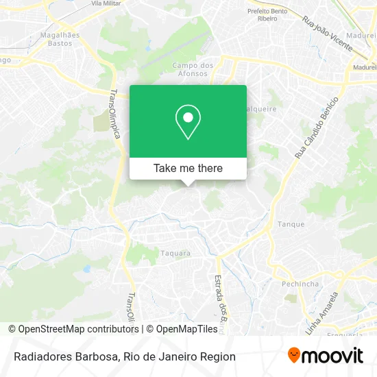 Radiadores Barbosa map