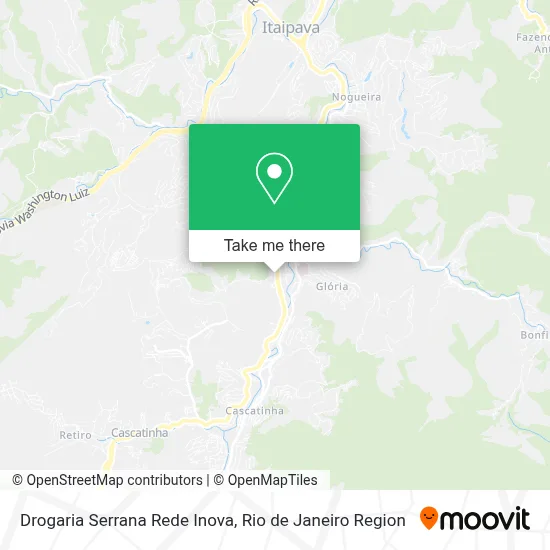Drogaria Serrana Rede Inova map