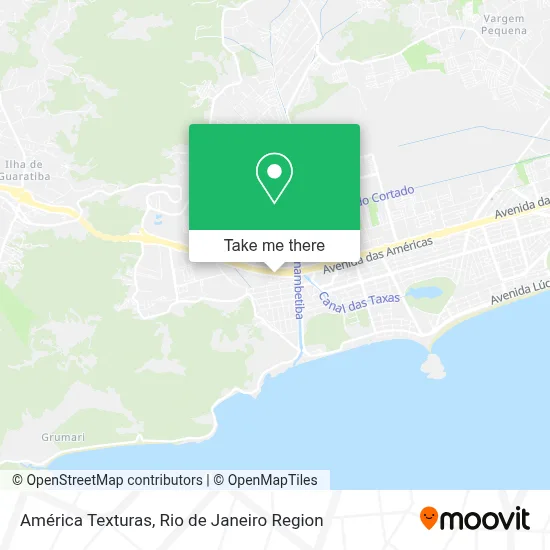 América Texturas map