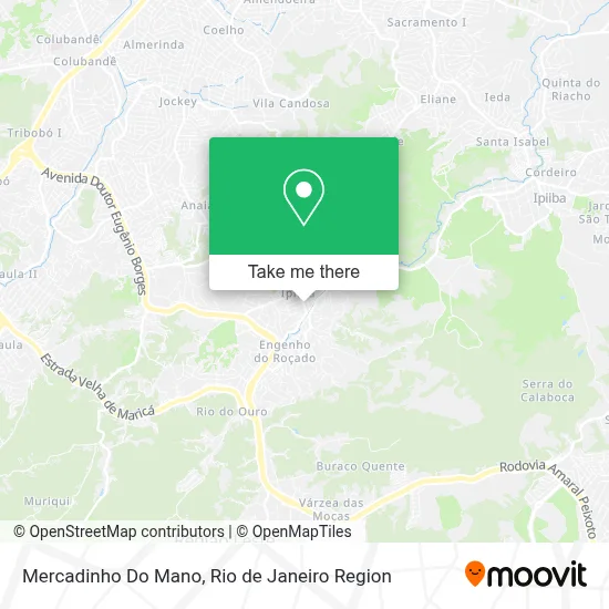Mercadinho Do Mano map