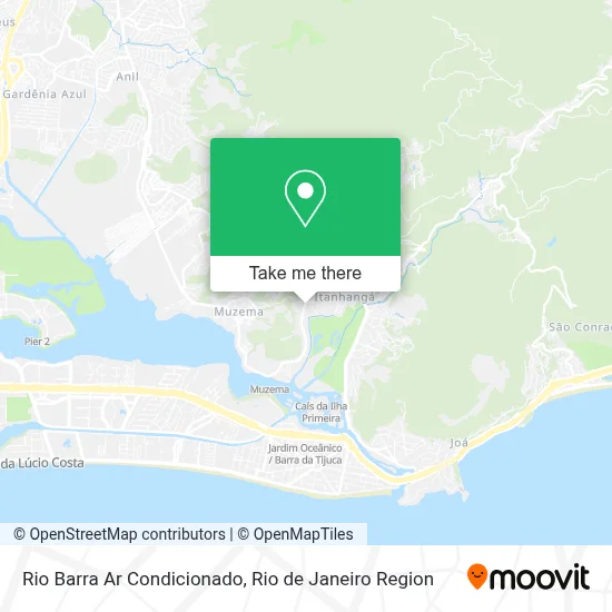 Rio Barra Ar Condicionado map