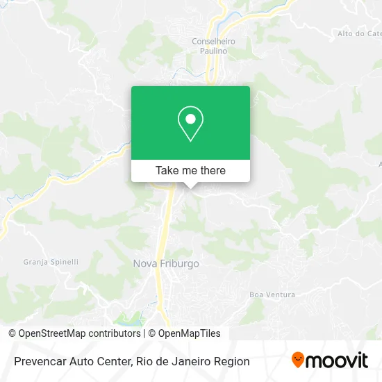 Prevencar Auto Center map