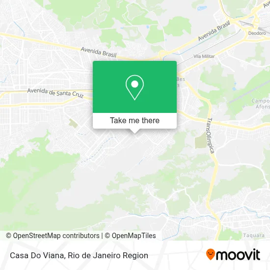Casa Do Viana map