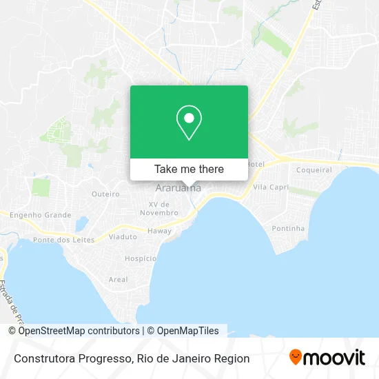 Construtora Progresso map