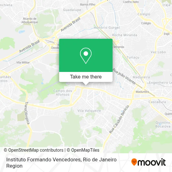 Instituto Formando Vencedores map