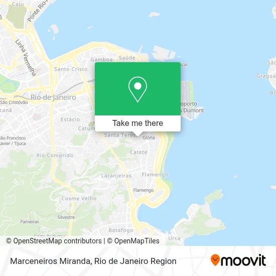 Marceneiros Miranda map