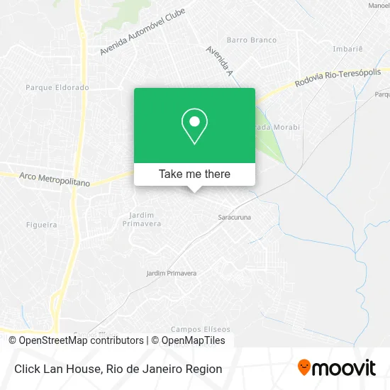 Click Lan House map